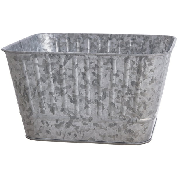 Better Homes & Gardens Galvanized Steel Square Beverage Dispenser Stand