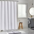 thumbnail image 1 of Better Homes & Gardens Gauze Shower Curtain Arctic White, 100% BCI Cotton, 72"W x 72"L, 1 Piece, 1 of 9