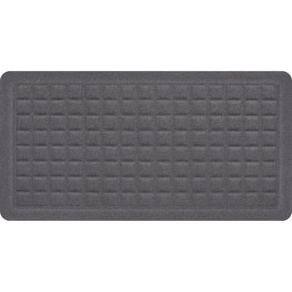 Better Homes & Gardens Gel Comfort Fallon Collection Gray Stone 20" x 39" Anti-Fatigue Kitchen Mat