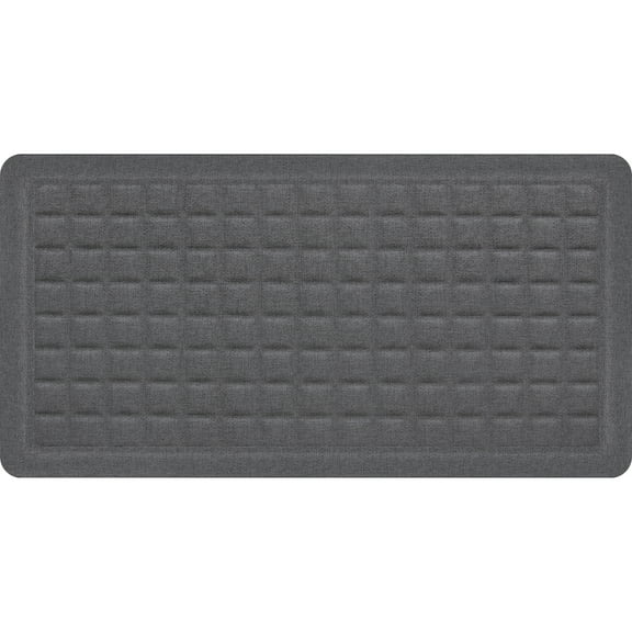 Better Homes & Gardens Gel Comfort Fallon Collection Gray Stone 20" x 39" Anti-Fatigue Kitchen Mat