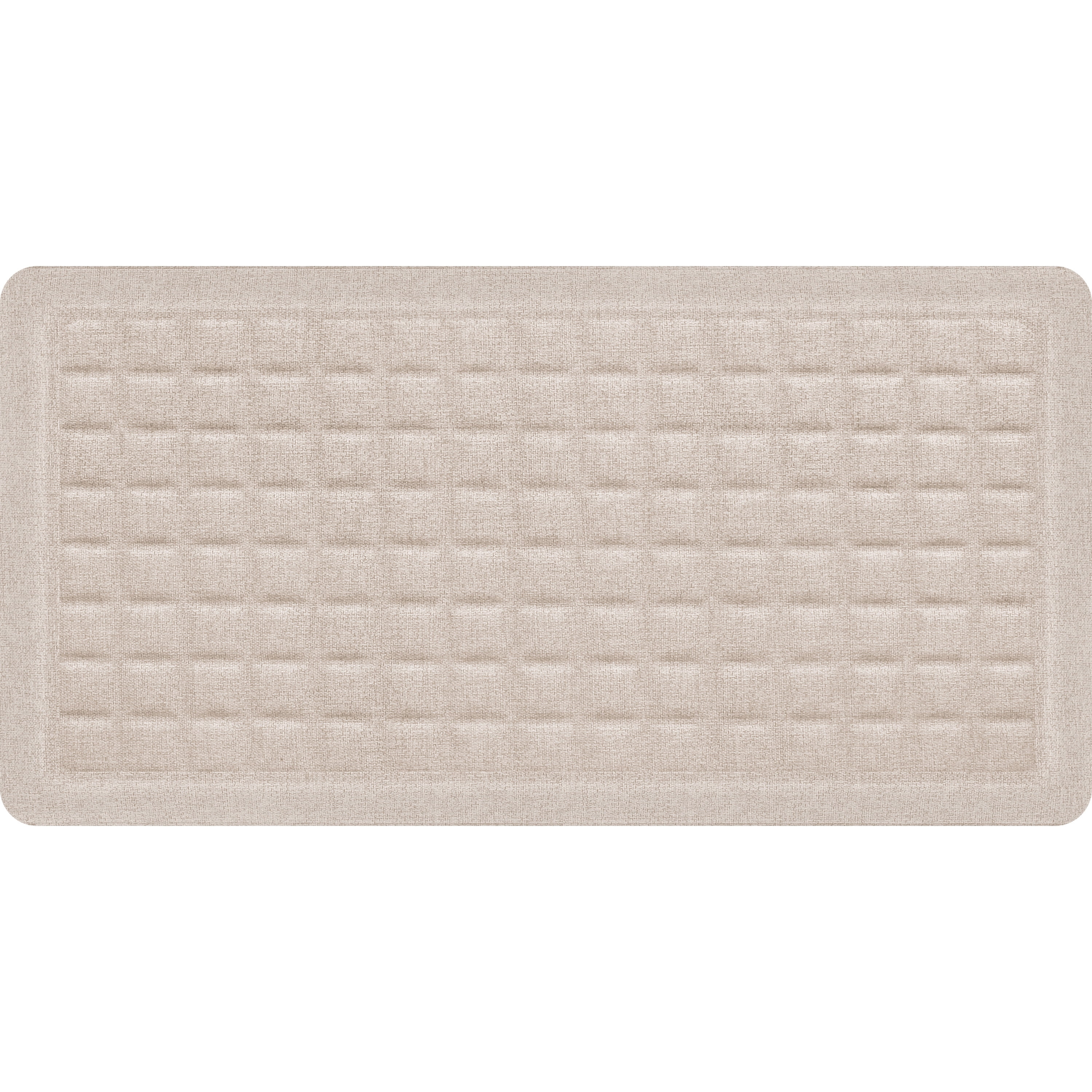 Better Homes & Gardens Gel Comfort Fallon Collection Vanilla Dream 20" x 39" Anti-Fatigue Kitchen Mat