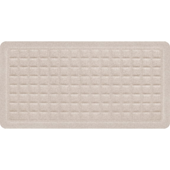 Better Homes & Gardens Gel Comfort Fallon Collection Vanilla Dream 20" x 39" Anti-Fatigue Kitchen Mat