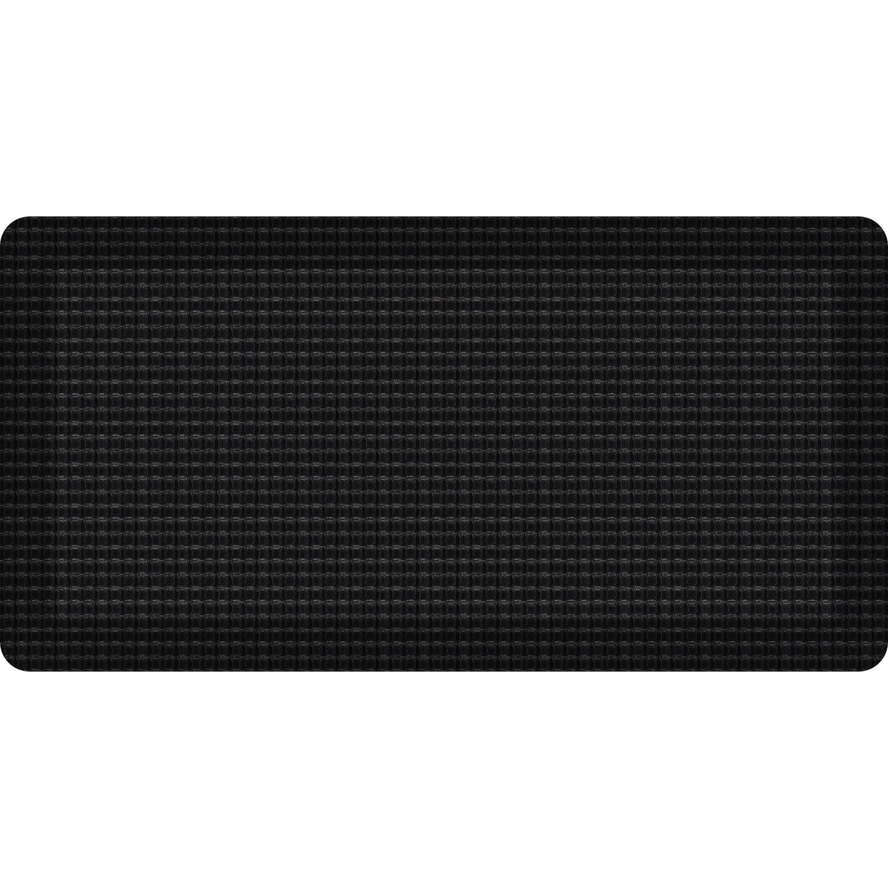 Better Homes & Gardens Gel Comfort Kayla Collection Rich Black 20" x 39" Anti-Fatigue Kitchen Mat