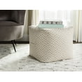 thumbnail image 1 of Better Homes & Gardens Geometric Cotton Pouf, 1 of 4