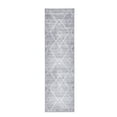 thumbnail image 1 of Better Homes & Gardens Geometric Machine Washable Indoor Runner Rug, Gray, 2'x7', 1 of 6