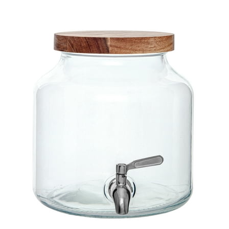 Better Homes & Gardens Glass 1.5 gal Leak Proof Beverage Dispenser