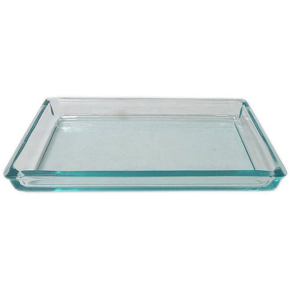 Better Homes & Gardens Glass Blue Vanity Tray - image 1 of 3