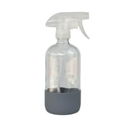 Better Homes & Gardens Clear Reuseable Glass Spray Bottle with Rubber Bottom, 16 oz.