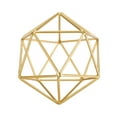 Better Homes & Gardens Gold Modern Geometric 5" x 6" Tabletop Sculpture