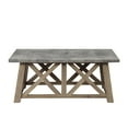 Better Homes & Gardens Granary Modern Farmhouse Coffee Table, Rustic