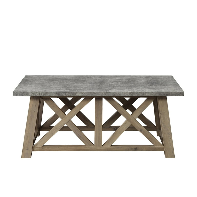 Better Homes Gardens Granary Modern Farmhouse Coffee Table Rustic Gray