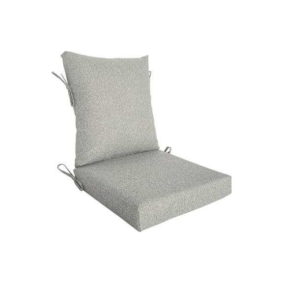 Better Homes & Gardens 20" x 22" Premium Gray Outdoor Dining Chair Cushion