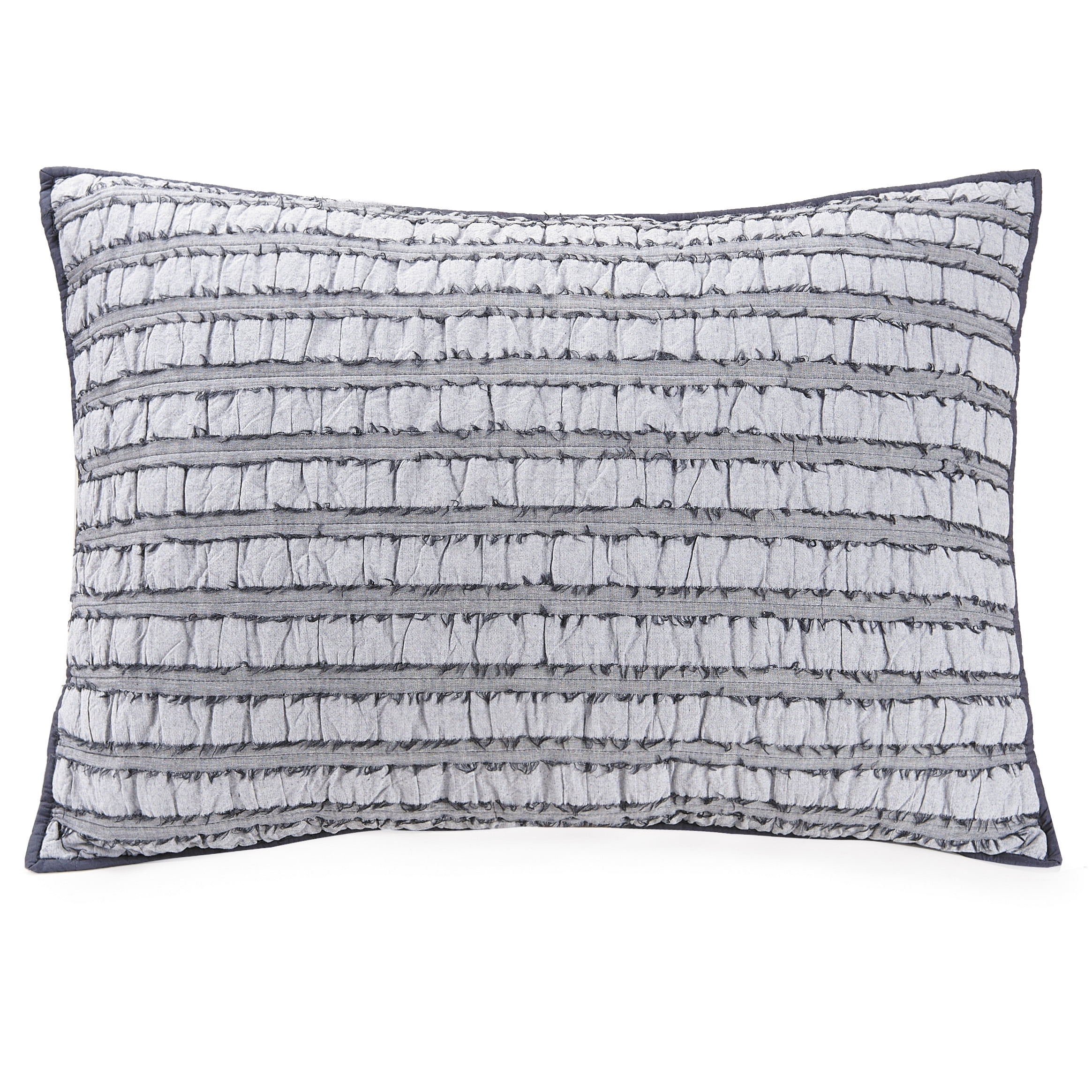 Better Homes & Gardens Gray Jacquard King Sham Pair