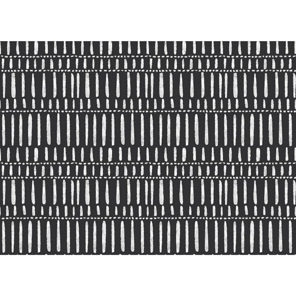 Better Homes & Gardens Gray Peel & Stick Wallpaper, Organic Stripe, 18" x 18.86'