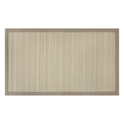 Better Homes & Gardens Gray Woven Polypropylene 20" x 34" Indoor Kitchen Rug