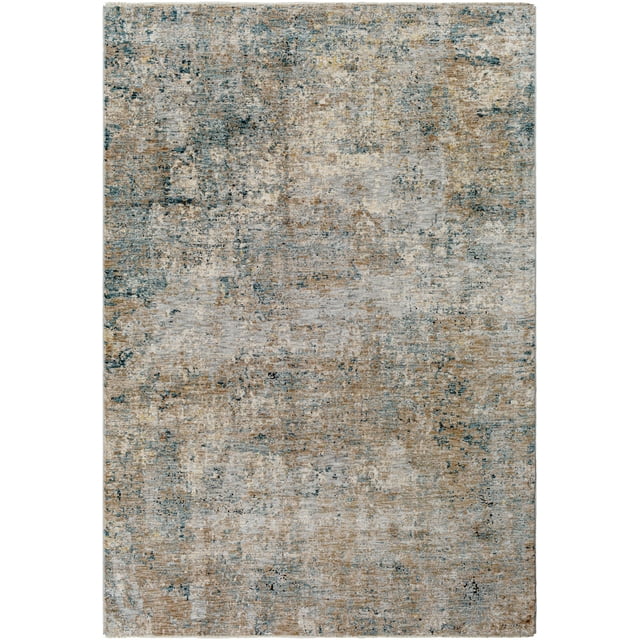 Better Homes & Gardens Green Abstract Area Rug, Green, 5' x 7