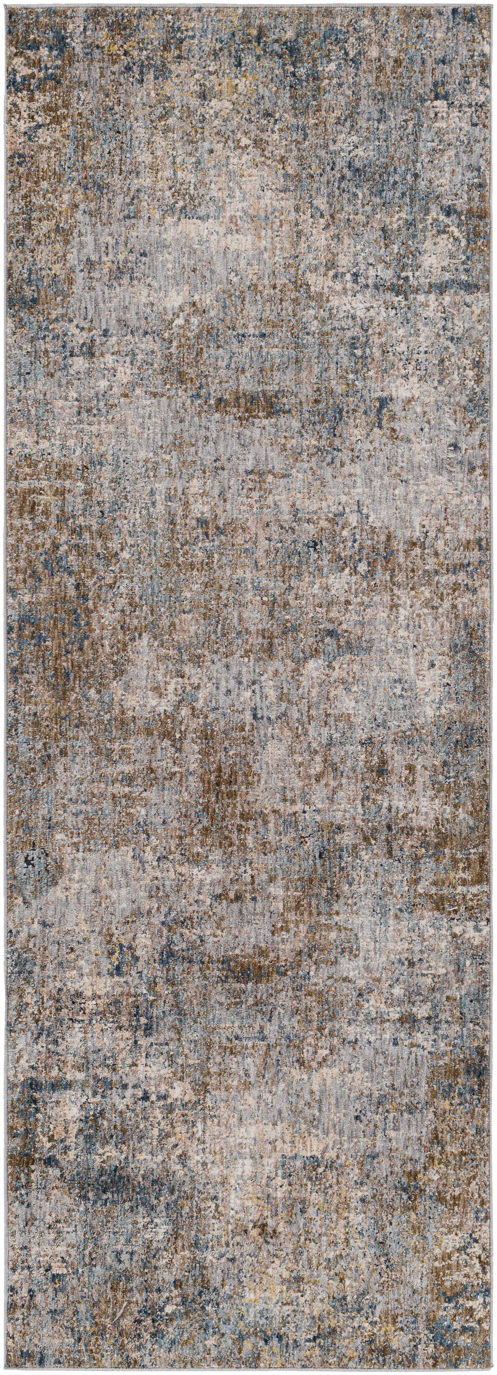 Better Homes & Gardens Green Abstract Scatter Indoor Area Rug, Green, 2'7" x 4