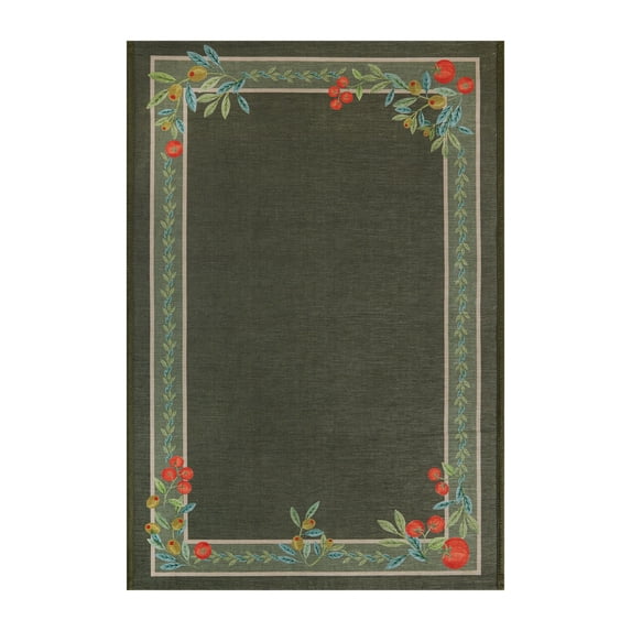 Better Homes & Gardens Green Olive & Tomato 24" x 36" Accent Rug