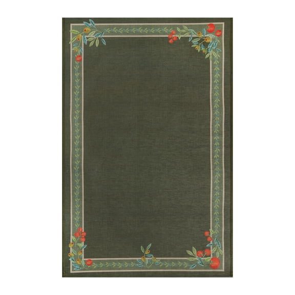 Better Homes & Gardens Green Olive & Tomato 30" x 46" Accent Rug