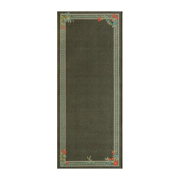 Better Homes & Gardens Green Olive & Tomato 30" x 72" Runner Rug