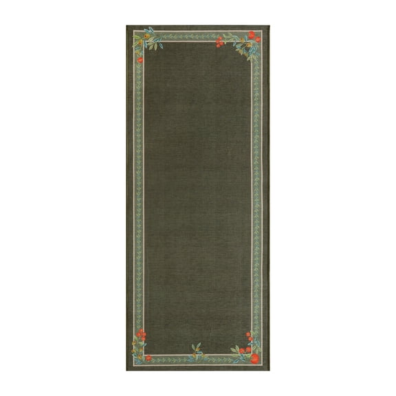 Better Homes & Gardens Green Olive & Tomato 30" x 72" Runner Rug
