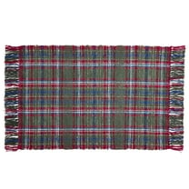 Better Homes & Gardens Green Plaid 24" x 36" Accent Rug