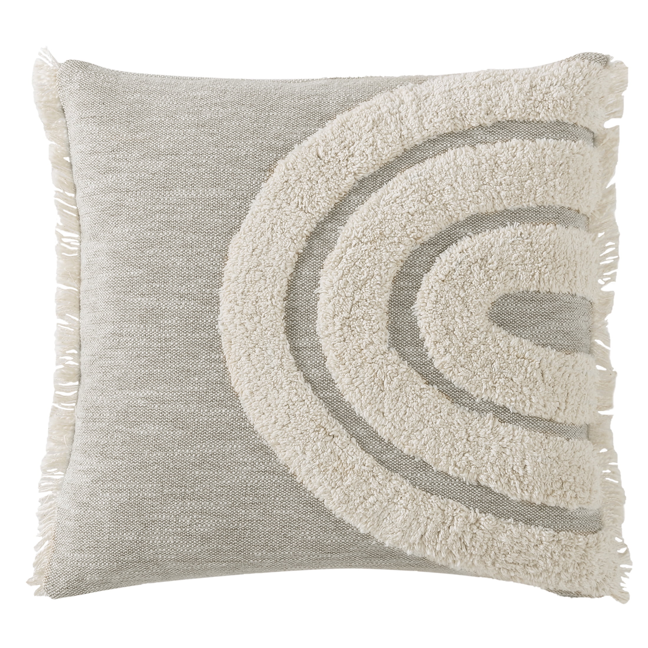 Better Homes & Gardens, Grey Arches Throw Pillow, Grey Stone, 20