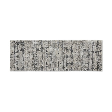 Better Homes & Gardens Grey Crosshatch Indoor Runner, 20" x 60"