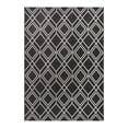thumbnail image 1 of Better Homes & Gardens Grey Diamond Geo Woven Outdoor Rug, 5'x 7', 1 of 5