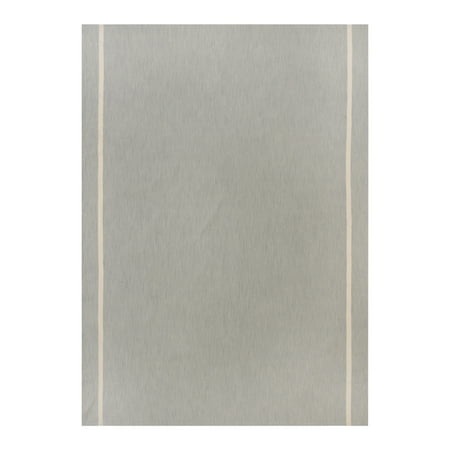 Better Homes & Gardens Grey Fringe Tablecloth 60" x 84" - Grey Flannel / Natural - 100% Cotton