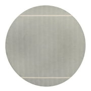 Better Homes & Gardens Grey Fringe Tablecloth 70" Round - Grey Flannel / Natural - 100% Cotton