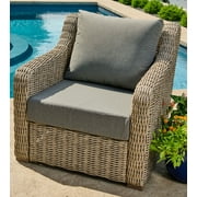 Better Homes & Gardens Grey Outdoor 24" x 24" 2 Piece Deep Seat Cushion Set