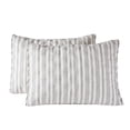 thumbnail image 1 of Better Homes & Gardens Grey Yarn Dyed Stripe Chambray Pillow Shams, Standard (2 Count), 1 of 6
