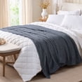 thumbnail image 1 of Better Homes & Gardens Greystone Chenille Gauze Bed Blanket, Full/Queen Size, 90 x 92 in, 1 of 7