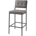 Better Homes & Gardens Gunmetal & Oatmeal Joan Barstool