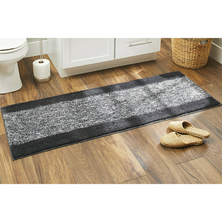 Buy Charcoal Grey Giant Bobble Runner Bath Mat from Next USA