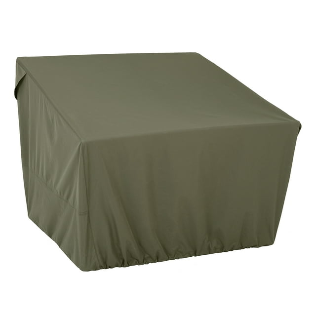 Better Homes & Gardens Hillberge Patio Lounge Chair Cover, 40 x 40 x 36 inch, Olive Gray