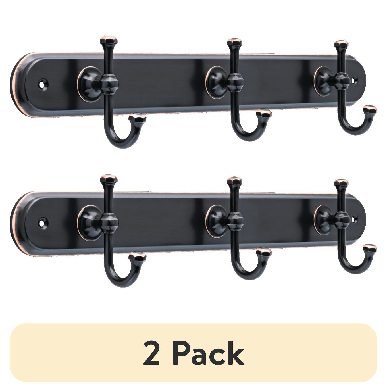 Red Rose Hook Rack (2 pack) Better Homes & Gardens Holbrook 18