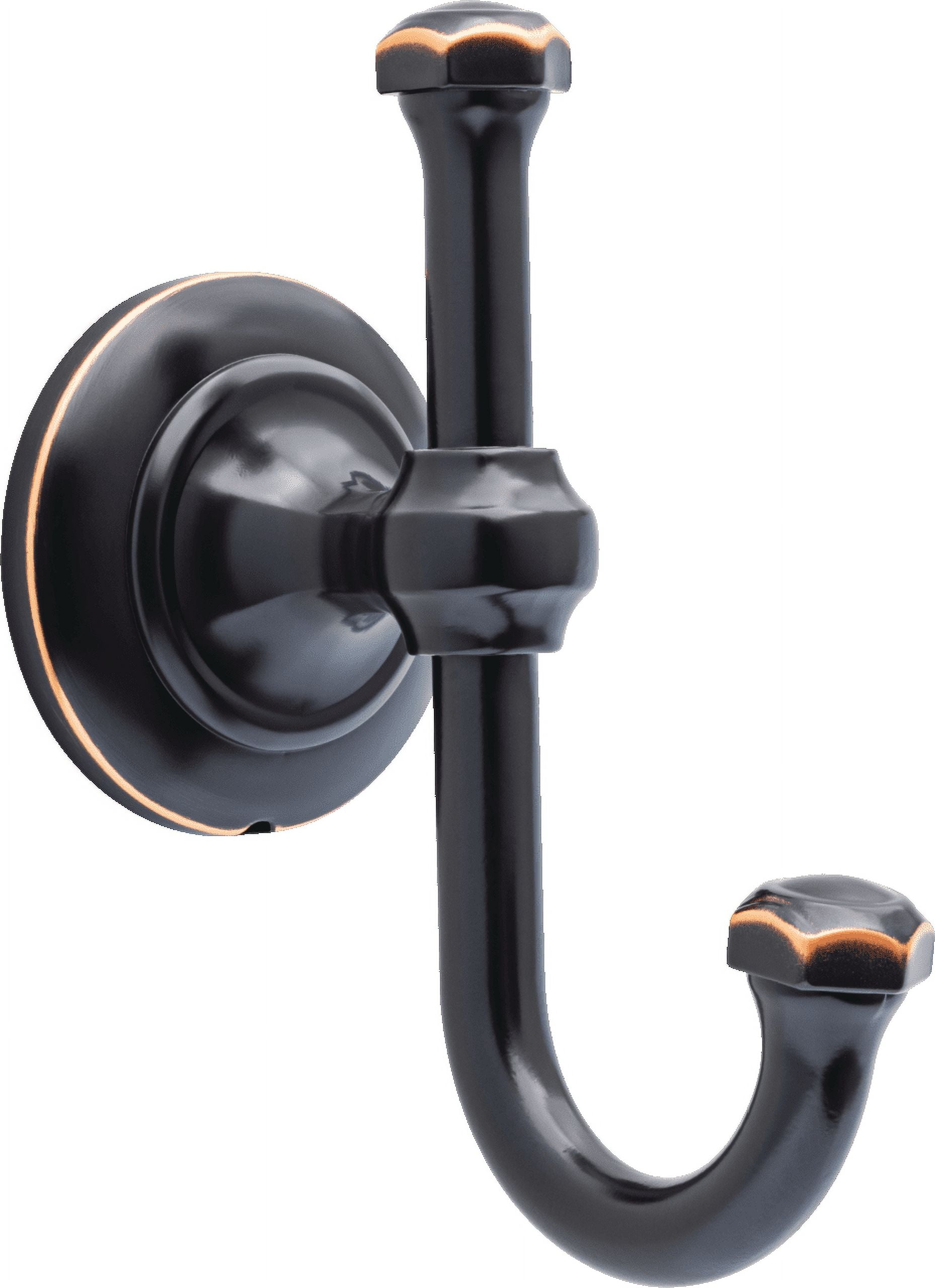Better Homes & Gardens Holbrook Bathroom Towel Hook, Oil Rubbed Bronze