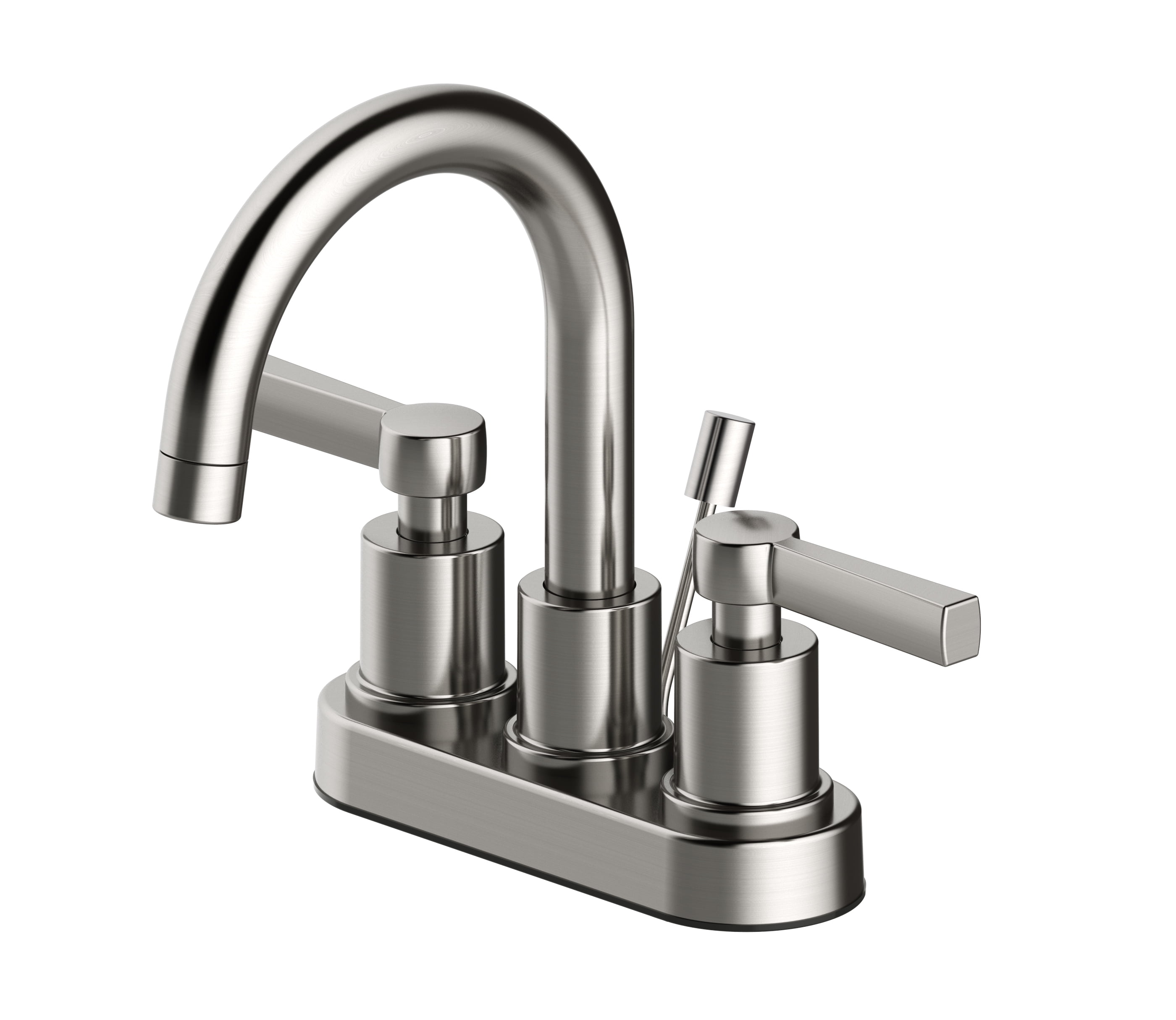 Better Homes & Gardens Holbrook Two Handle Bathroom Faucet, Satin Nickel