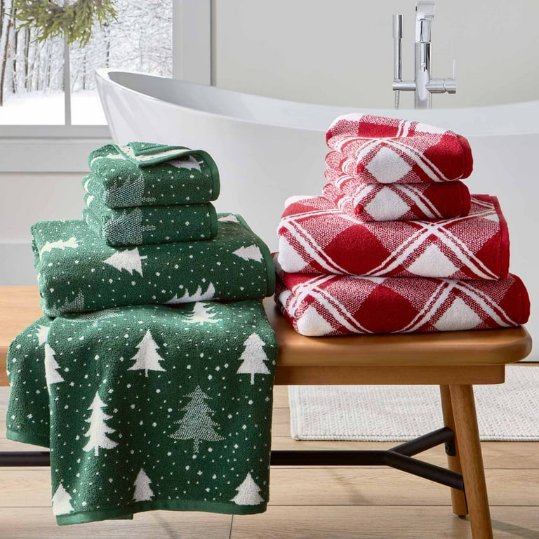 Seasonal Tree Holiday Towel Seasonal Tree Holiday Towel