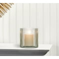 thumbnail image 1 of Better Homes & Gardens Hurricane Candle Holder, Green Ribbed Glass, Medium, 5 in, 1 of 7