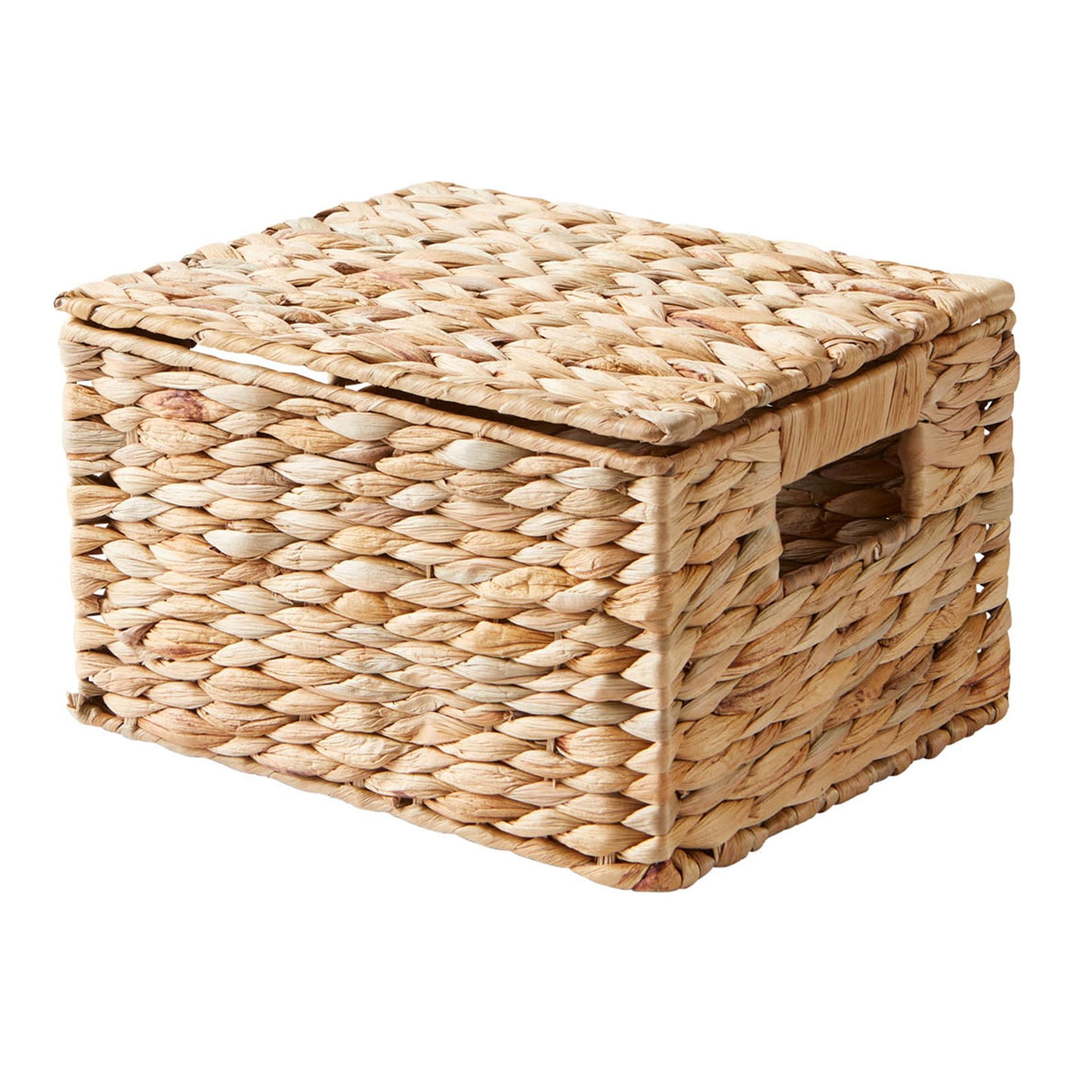 Better Homes & Gardens Hyacinth Basket with Lid - Walmart.com