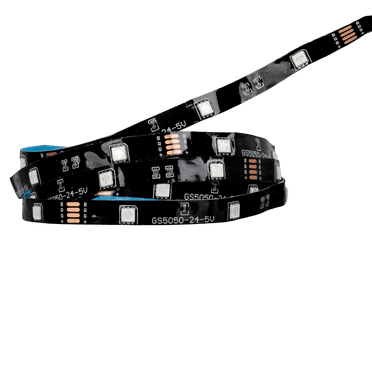 Better Homes & Gardens Indoor 6.5 ft USB Color Changing Integrated LED Strip Light (1-Pack)