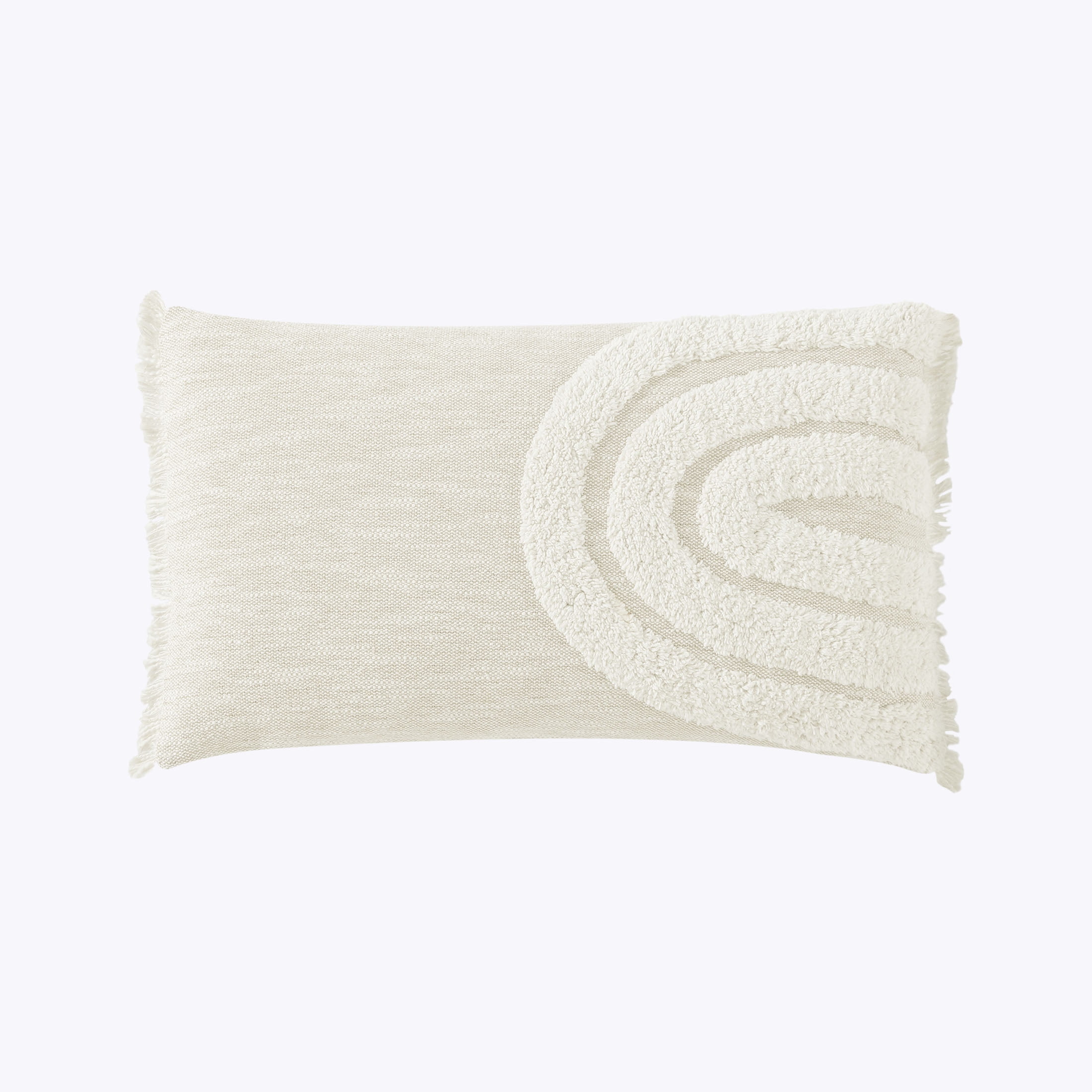 Better Homes & Gardens 22 Rosette Plush Pillow, Ivory