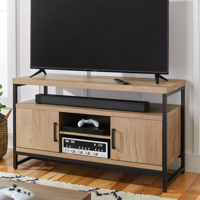 Better Homes & Gardens Jace Industrial Media TV Stand for TVs up to 55