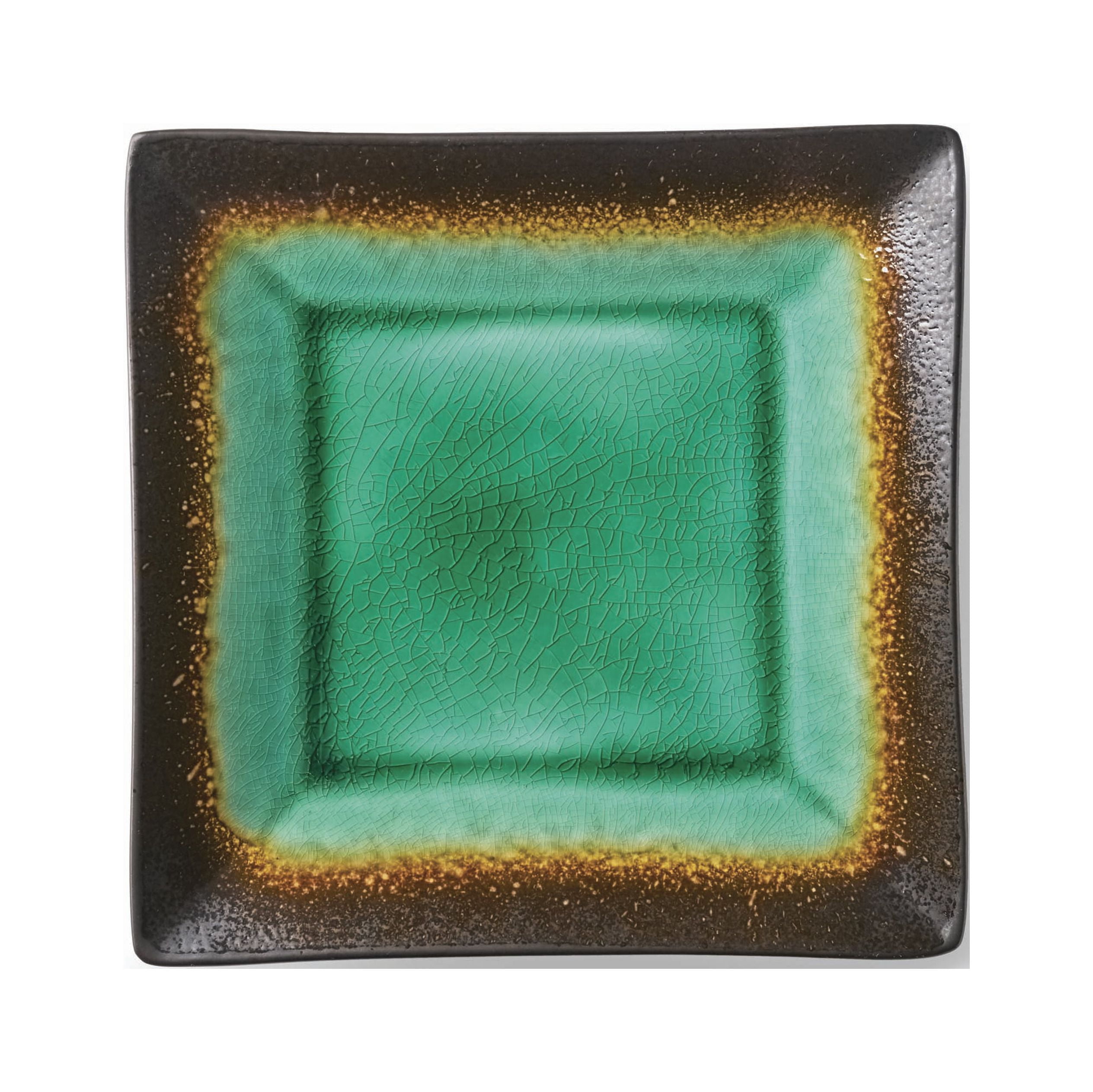Jade Crackle Salad Plate - Square Shape - Walmart.com
