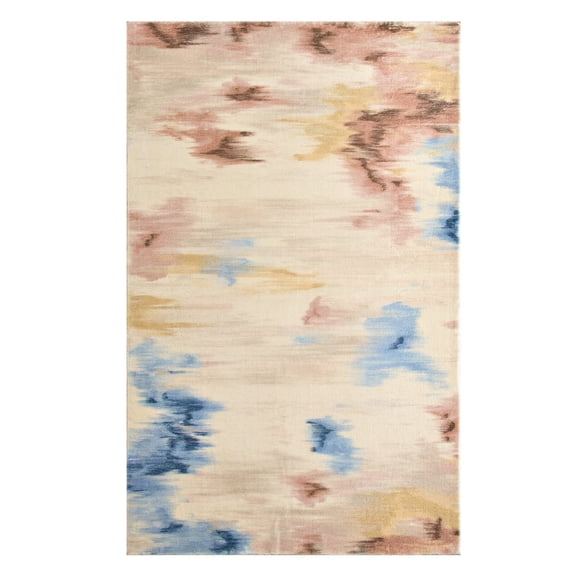 Better Homes & Gardens Jenni Multicolor Abstract Indoor Area Rug, 5'x8'
