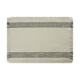 Better Homes & Gardens Jett Stripe Woven Placemat Black and White