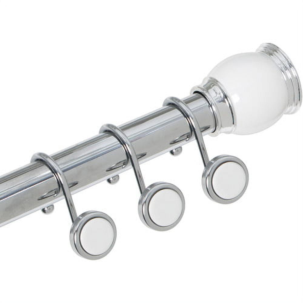 Better Homes & Gardens Jewel Tension Shower Rod & Hook Set, 1 Each